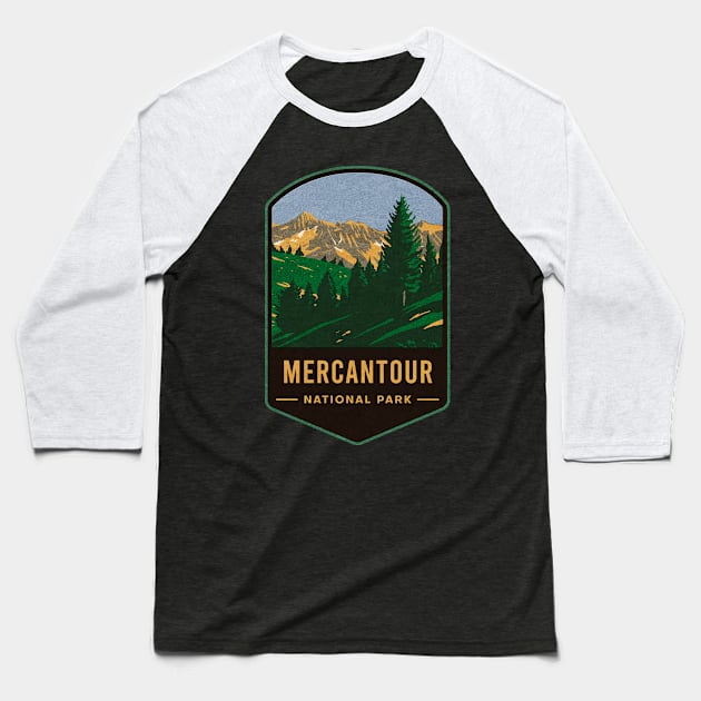 Mercantour National Park Baseball T-Shirt by JordanHolmes